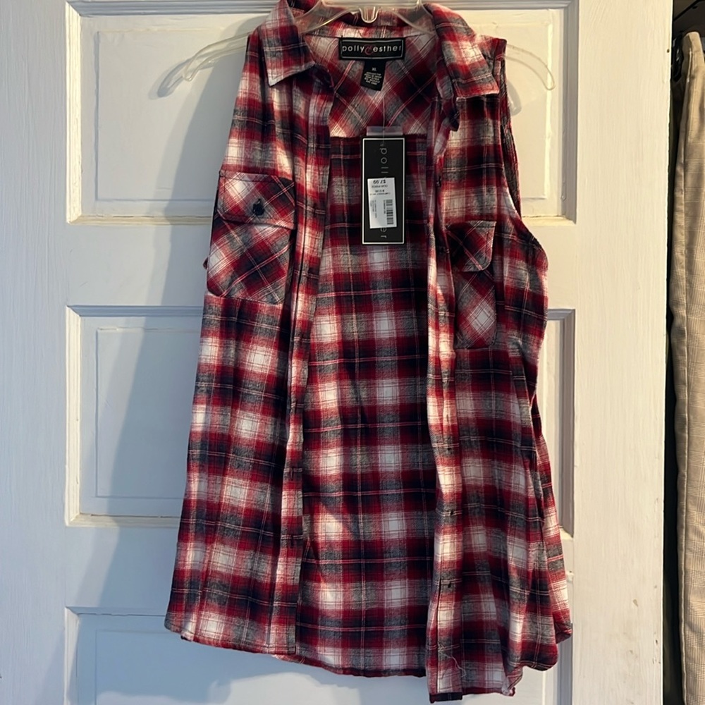 Flannel cut off